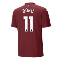 Echipament fotbal Manchester City Jeremy Doku #11 Tricou Treilea 2024-25 maneca scurta